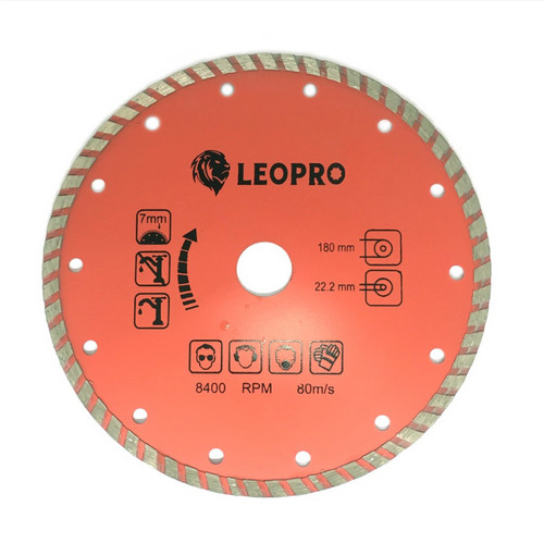 SKI - สกี จำหน่ายสินค้าหลากหลาย และคุณภาพดี | LEOPRO 612151 LP03011 ใบเพชร  Turbo 7นิ้ว (2in1) 180mm×22.2/20/16mm (1 ใบ/แพ็ค)